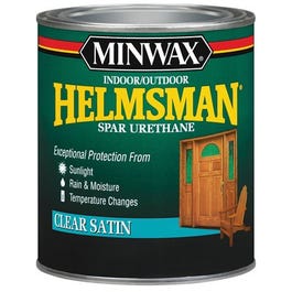 Helmsman 1-Quart Satin Spar Urethane Finish
